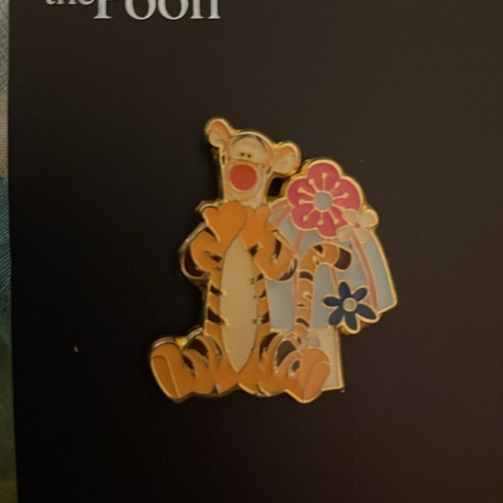 Tigger & Flowers Loungefly Enamel Pin